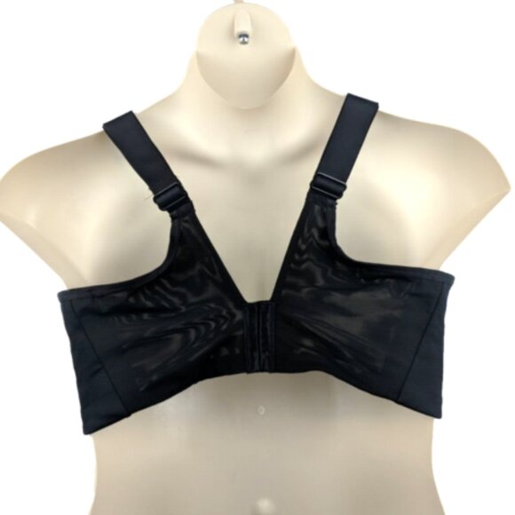 Livi Active Lane Bryant Womens Bra Sports Molded No Wire 40D Solid Black - Picture 6 of 7